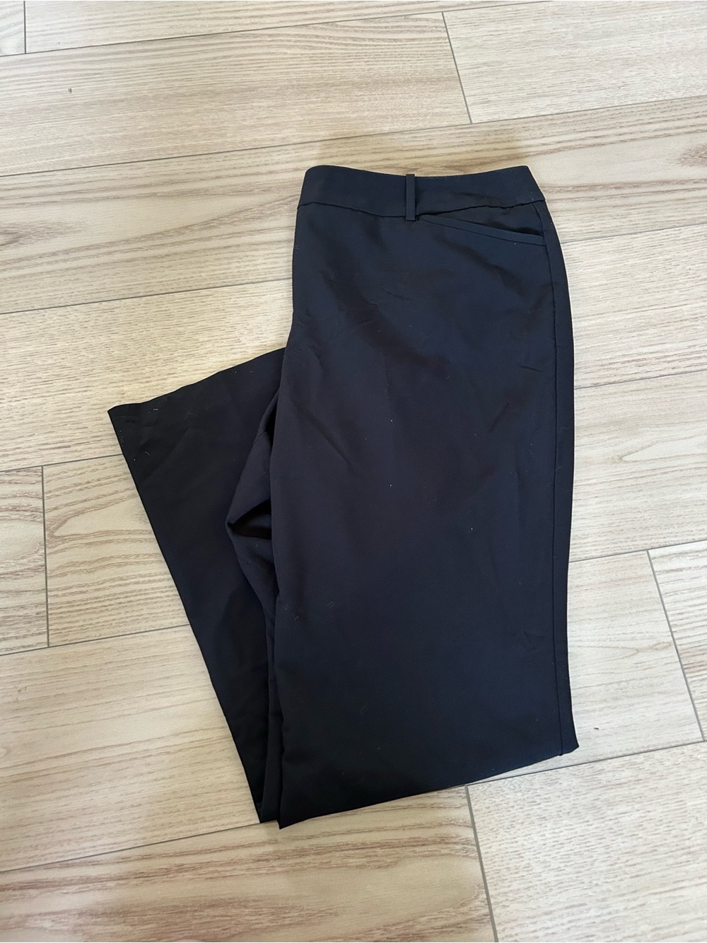 Worthington Black Women's Dress Trousers - Straight Leg